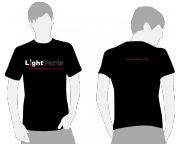 LightParts T-Shirt (black)