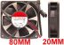 Fan, 24v DC 1.4W, Platinum Series - 2 Wire