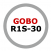 Gobo, 1 Color, Rosco-Standard-30mm & under
